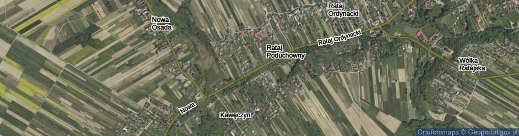 Zdjęcie satelitarne Rataj Poduchowny ul.